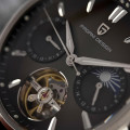 Чоловічий годинник Pagani Design PD-YS021 Black-Silver з сапфіровим склом та автопідзаводом