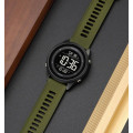Чоловічий спортивний годинник Skmei 2498PAGBK Army Green-Black з електронним циферблатом та водозахистом 5 ATM
