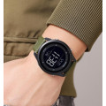 Чоловічий спортивний годинник Skmei 2498PAGBK Army Green-Black з електронним циферблатом та водозахистом 5 ATM