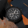 Чоловічий годинник Pagani Design PD-YS032 Black-Black-Black Rubber з сапфіровим склом та хронографом