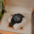 Чоловічий годинник Pagani Design PD-YS032 Black-Black-Black Rubber з сапфіровим склом та хронографом