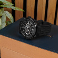 Чоловічий годинник Pagani Design PD-YS032 Black-Black-Black Rubber з сапфіровим склом та хронографом
