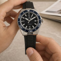 Чоловічий годинник Pagani Design PD-YS034 Silver-Blue-Black з сапфіровим склом та механізмом Miyota 8215