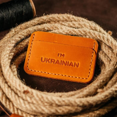 Картхолдер рудий I'm Ukrainian