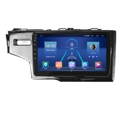 Штатная магнитола Lesko для Honda Fit III Рестайлинг 2017-2020 экран 9" 6/128Gb 4G Wi-Fi GPS Top