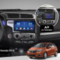 Штатная магнитола Lesko для Honda Fit III Рестайлинг 2017-2020 экран 9" 6/128Gb 4G Wi-Fi GPS Top