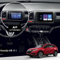 Штатная магнитола Lesko для Honda HR-V II 2013-2018 экран 9" 1/16Gb Wi-Fi GPS Base