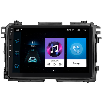 Штатная магнитола Lesko для Honda HR-V II Рестайлинг 2018-н.в. экран 9" 1/16Gb Wi-Fi GPS Base