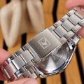 Чоловічий наручний годинник Curren 8475 Silver-Blue з хронографом та календарем