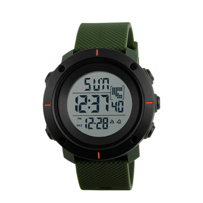 Чоловічий годинник Skmei 1213AG Black-Military Wristband — спортивний тактичний годинник 5 ATM