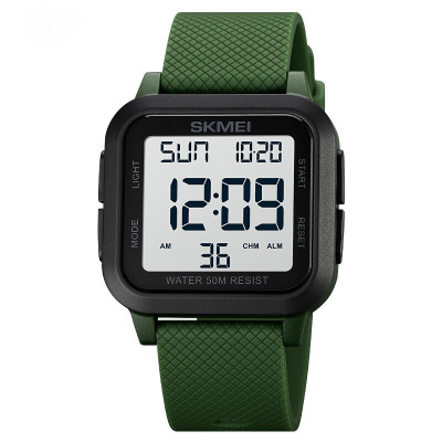 Чоловічий тактичний годинник Skmei 1894 Black-Military Wristband з підсвіткою та захистом 5 ATM