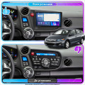 Штатная магнитола Lesko для Honda Insight II 2009-2011 экран 9" 2/32Gb CarPlay 4G Wi-Fi GPS Prime
