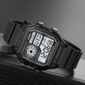 Годинник Skmei 1998BK Black — спортивний електронний годинник з підсвічуванням та захистом 5 ATM