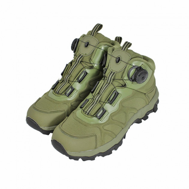 Ботинки тактические 661 автоматическая пряжка Green 43