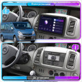 Штатная магнитола Lesko для Opel Vivaro A Рестайлинг 2006-2014 экран 10" 2/32Gb 4G Wi-Fi GPS Top