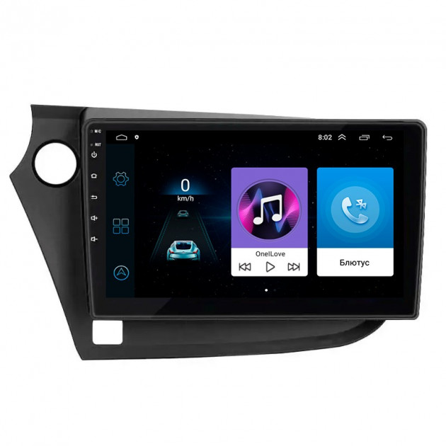 Штатная магнитола Lesko для Honda Insight II Рестайлинг 2011-2014 экран 9" 1/16Gb Wi-Fi GPS Base