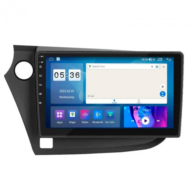 Штатная магнитола Lesko для Honda Insight II Рестайлинг 2011-2014 экран 9" 2/32Gb CarPlay 4G Wi-Fi GPS Prime
