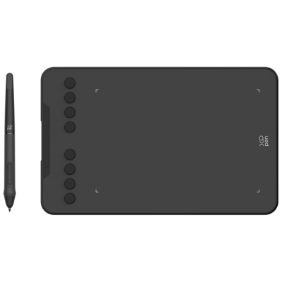 Графічний планшет XP-Pen Deco SE black, 7X4.4", 5080 LPI, 16384 levels, Bluetooth