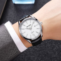 Чоловічий класичний годинник Skmei 2490SISI All Silver зі сріблястим корпусом та датою