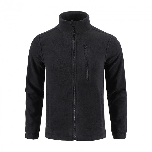 Тактическая кофта A162 теплая флисовая Black S
