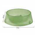 Миска для собак котов Taotaopets 07A6601 пластиковая Green 21 см