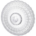 Фруктовниця на ніжці скляна Queen Lace 32 см під кришталь Yiwu HP-34-47
