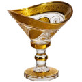 Цукерниця скляна Bogema Gold 15 см Yiwu HP-34-134