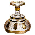 Ваза для фруктів скляна Bohemia Gold 26 см Yiwu HP-34-137
