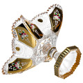 Цукерниця скляна Crystal 12 см Yiwu HP-34-139