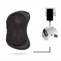 Массажер подушка с вибрацией для дома машины Massage Pillow QY-8028 на 8 роликов Black