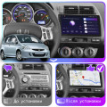 Штатная магнитола Lesko для Honda Jazz I Рестайлинг Manual AC 2005-2008 экран 9" 6/128Gb 4G Wi-Fi GPS Top