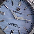 Чоловічий механічний годинник Benyar BY-5208 Blue з автопідзаводом та синім циферблатом