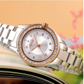 Жіночий годинник Skmei 1534GDSI Gold-Silver з мінеральним склом та металевим браслетом