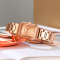 Жіночий годинник Skmei 2237RG Rose Gold у кольорі рожеве золото з прямокутним корпусом