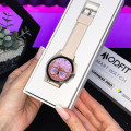 Розумний годинник Modfit Business Pro Pink (1077-0332) з AMOLED дисплеєм та функцією дзвінків