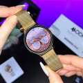 Розумний годинник Modfit Business Pro Gold Mesh з AMOLED дисплеєм та функцією дзвінків (1077-0333)