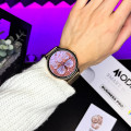 Розумний годинник Modfit Business Pro Gold Mesh з AMOLED дисплеєм та функцією дзвінків (1077-0333)