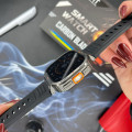 Чоловічий розумний годинник Modfit Carbon Blade Black з функцією дзвінків та захистом IP68