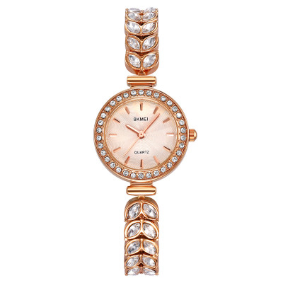 Жіночий годинник Skmei 2547RG Rose Gold у класичному стилі з мінеральним склом