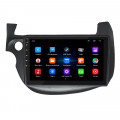 Штатная магнитола Lesko для Honda Jazz II Рестайлинг 2011-2014 экран 10" 1/16Gb Wi-Fi GPS Base