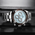 Чоловічий годинник Pagani Design PD-1644 Silver-Blue з сапфіровим склом та механізмом SEIKO VK63
