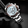 Чоловічий годинник Pagani Design PD-1644 Silver-Blue з сапфіровим склом та механізмом SEIKO VK63