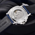 Чоловічий механічний годинник Pagani Design PD-1736 Silver-Blue з сапфіровим склом та водозахистом 20 ATM