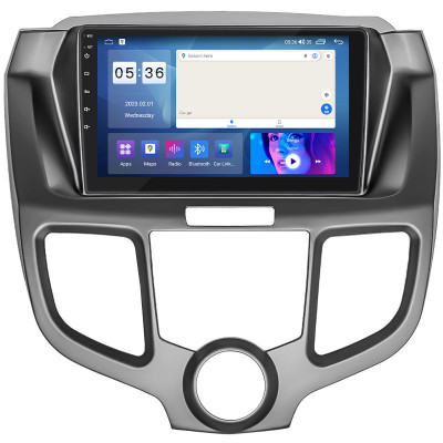 Штатная магнитола Lesko для Honda Odyssey III 2003-2008 экран 10" 4/64Gb CarPlay 4G Wi-Fi GPS Prime