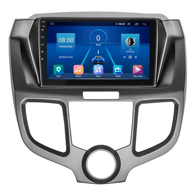 Штатная магнитола Lesko для Honda Odyssey III 2003-2008 экран 10" 4/64Gb 4G Wi-Fi GPS Top