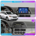 Штатная магнитола Lesko для Honda Odyssey IV 2008-2013 экран 10" 4/32Gb 4G Wi-Fi GPS Top