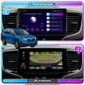 Штатная магнитола Lesko для Honda Pilot III Рестайлинг 2018-н.в. экран 10" 4/32Gb 4G Wi-Fi GPS Top