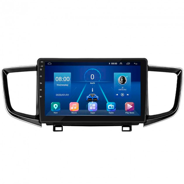 Штатная магнитола Lesko для Honda Pilot III Рестайлинг 2018-н.в. экран 10" 4/64Gb 4G Wi-Fi GPS Top