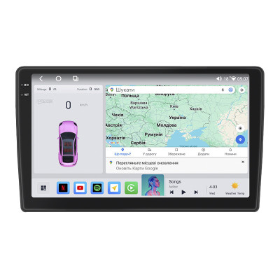 Штатная магнитола Lesko для Hummer H2 I Рестайлинг 2007-2009 экран 10" 4/64 QLED CarPlay 4G Wi-Fi GPS 360 Prime