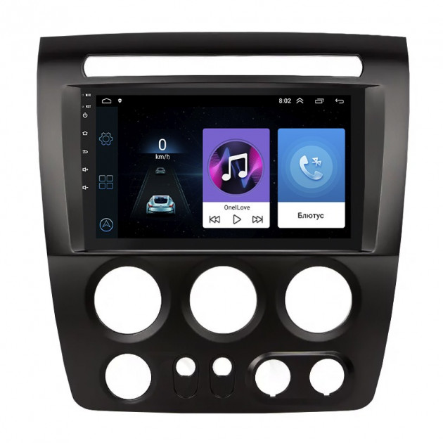 Штатная магнитола Lesko для Hummer H3  2005-2010 экран 9" 1/16Gb Wi-Fi GPS Base